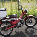 HONDA CT110 ハンターカブ に45Lのトップケース装着