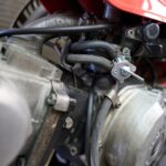 HONDA CT110の燃料コック交換 からの 燃料ホースも交換