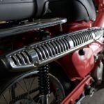 HONDA CT110 純正マフラーを交換