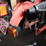 HONDA CT110 パンクしたのでチューブ交換